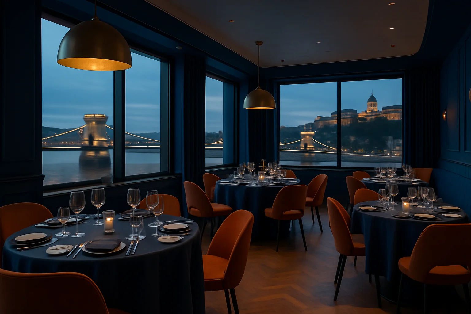 A Danube Hotel kortárs étterme